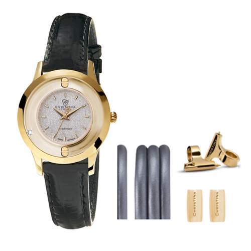 Collect ur 334GWBL-MAGIC + Gunmetal Watch Cord set - Christina Jewelry & Watches